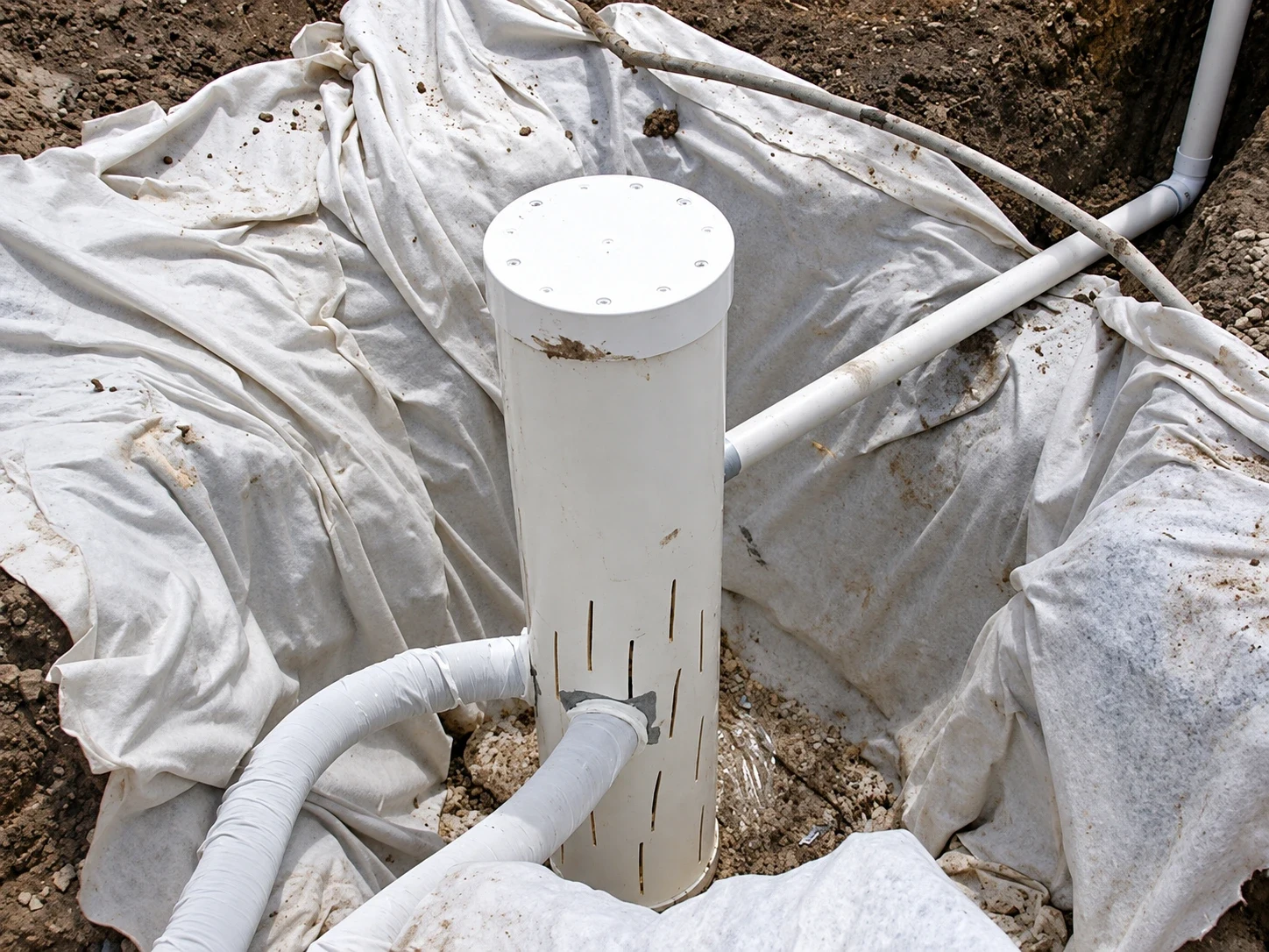 Drainage and pipework installation