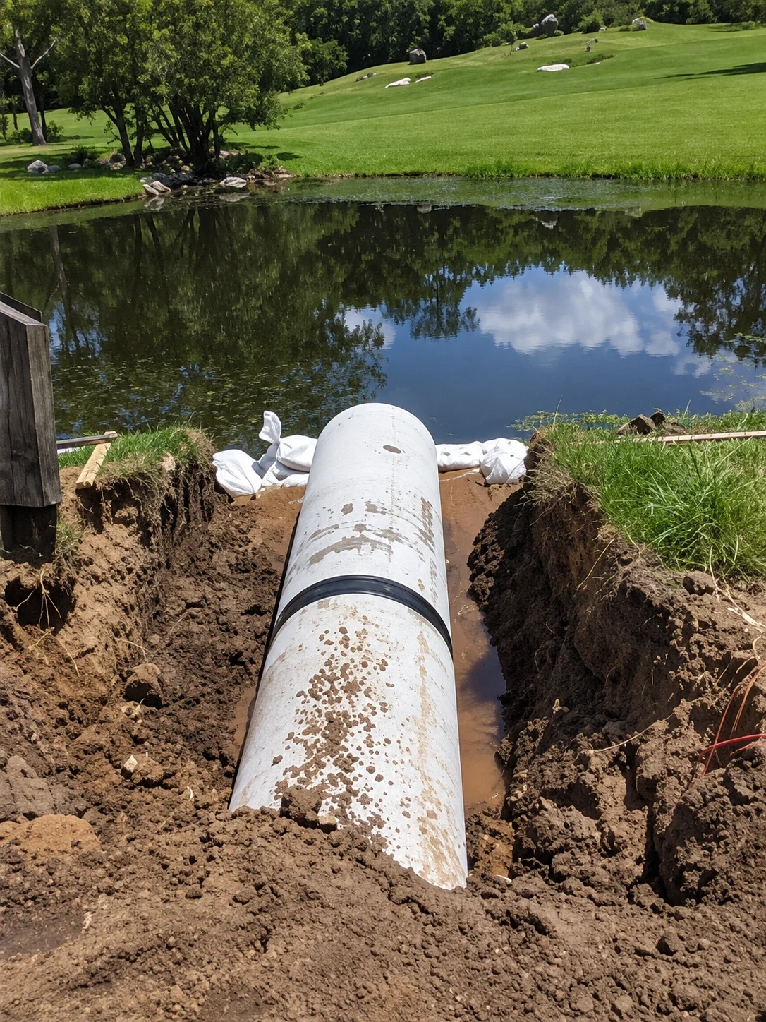 Civil pipeline work